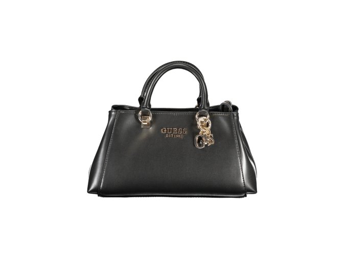 Štýlová Dámska Kabelka GUESS JEANS  34.0X18.0X9.0cm  Čierna (Velkost UNI, Farba Čierna)
