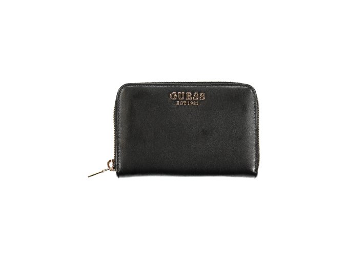 Praktická Dámska Peňaženka GUESS JEANS 14.0X9.0X3.0cm Čierna (Velkost UNI, Farba Čierna)