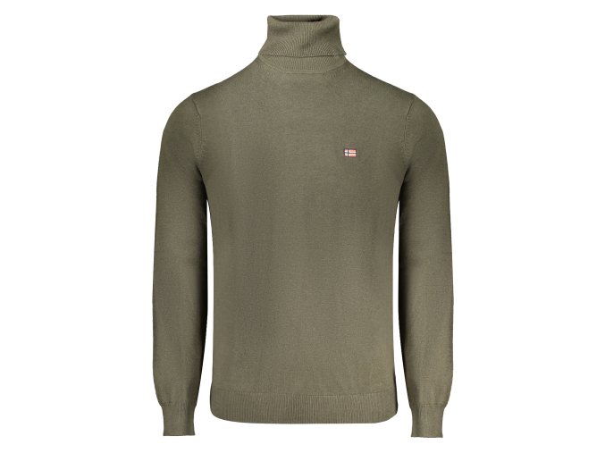 Elegantný Pánsky Pulóver NORWAY 1963 Zelená (Velkost 3XL, Farba Zelená)