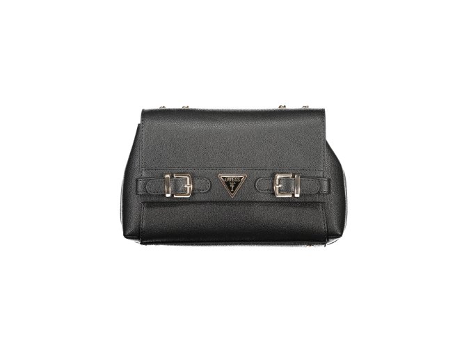 Štýlová Dámska Kabelka GUESS JEANS  26.0X17.0X7.0cm  Čierna (Velkost UNI, Farba Čierna)