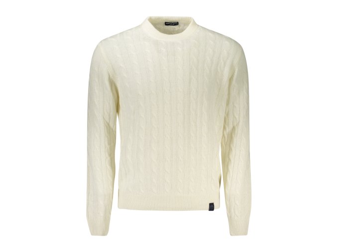 Elegantný Pánsky Sveter NORTH SAILS Biela (Velkost 2XL, Farba Biela)