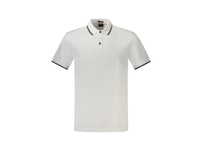 Športová Pánska Polokošeľa HUGO BOSS Biela (Velkost XL, Farba Biela)