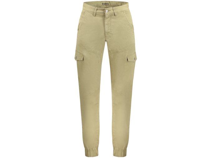 Športové Pánske Nohavice GUESS JEANS Zelená (Velkost 33L31, Farba Zelená)