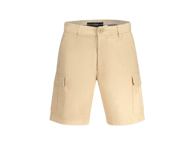Športové Pánske Nohavice GUESS JEANS Bežová (Velkost 34, Farba Bežová)