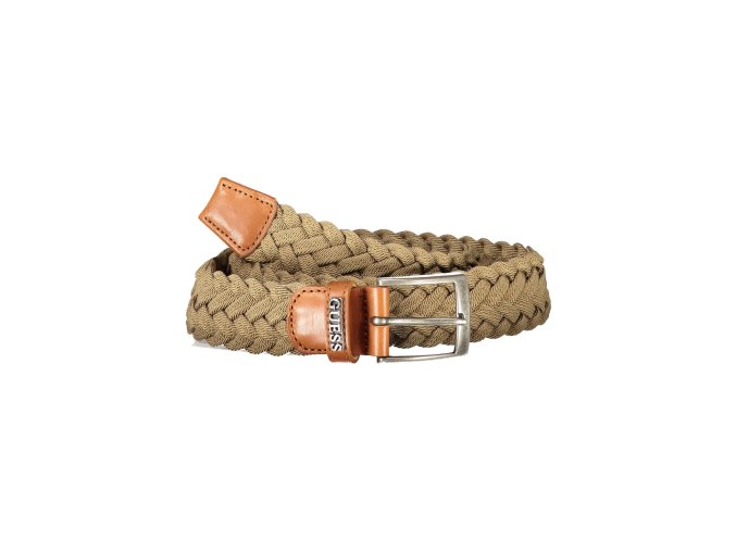Štýlový Pánsky Opasok GUESS JEANS Zelená (Velkost M, Farba Zelená)