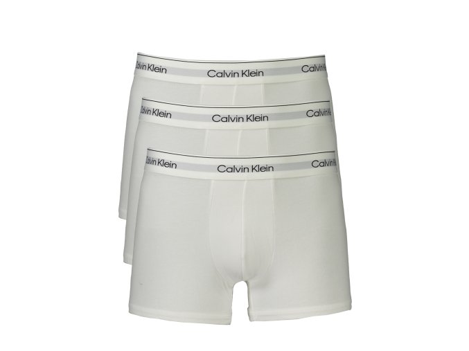 Pohodlné Pánske Boxerky CALVIN KLEIN Biela (Velkost 2XL, Farba Biela)