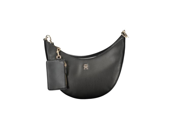Štýlová Dámska Kabelka TOMMY HILFIGER  27.0X18.0X7.5cm  Čierna (Velkost UNI, Farba Čierna)