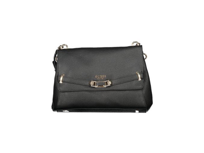 Štýlová Dámska Kabelka GUESS JEANS  35.0X22.0X9.0cm  Čierna (Velkost UNI, Farba Čierna)