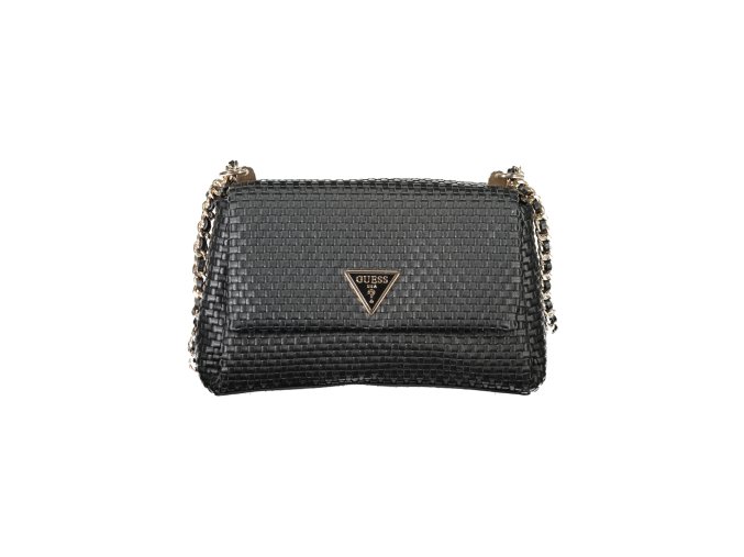 Štýlová Dámska Kabelka GUESS JEANS  25.0X16.0X7.0cm  Čierna (Velkost UNI, Farba Čierna)