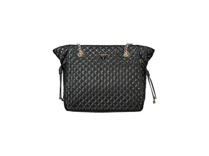 Štýlová Dámska Kabelka GUESS JEANS  28.0X25.0X9.0cm  Čierna (Velkost UNI, Farba Čierna)