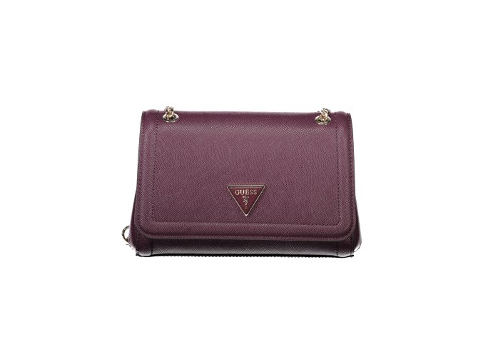 Štýlová Dámska Kabelka GUESS JEANS  24.0X16.0X7.0cm  Fialová (Velkost UNI, Farba Fialová)