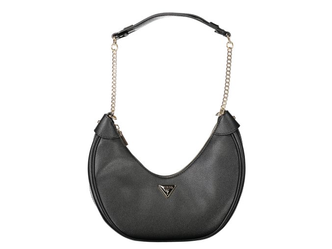 Štýlová Dámska Kabelka GUESS JEANS  29.0X23.0X12.0cm  Čierna (Velkost UNI, Farba Čierna)