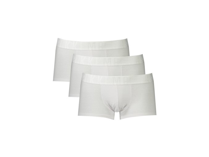 Pohodlné Pánske Boxerky BIKKEMBERGS Biela (Velkost 2XL, Farba Biela)
