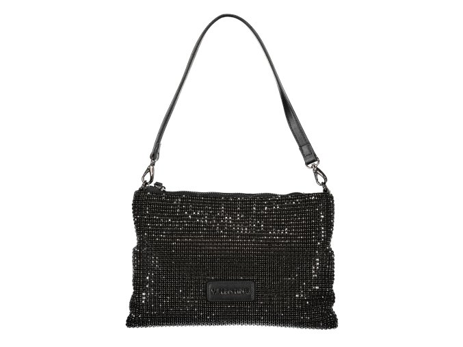 Štýlová Dámska Kabelka VALENTINO BAGS  28.0X18.0X2.0cm  Čierna (Velkost UNI, Farba Čierna)