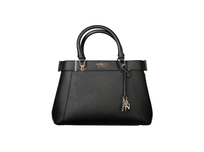 Štýlová Dámska Kabelka GUESS JEANS  33.0X23.0X10.0cm  Čierna (Velkost UNI, Farba Čierna)
