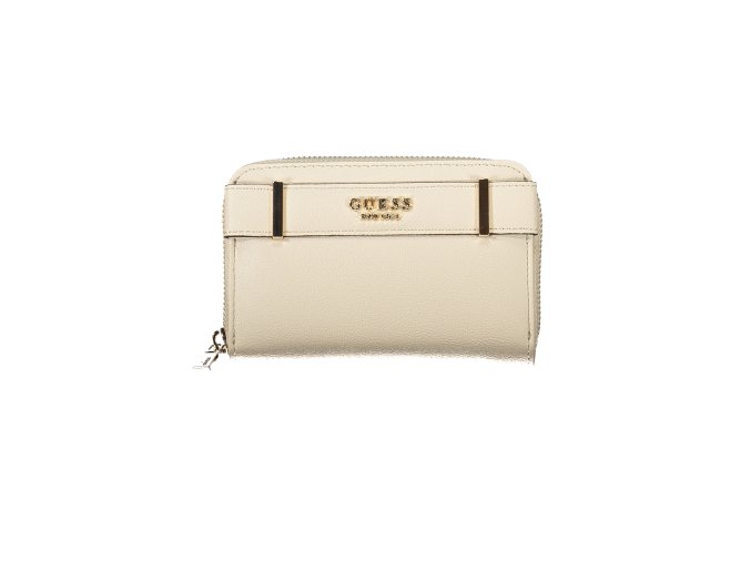 Praktická Dámska Peňaženka GUESS JEANS 14.0X10.0X3.0cm Bežová (Velkost UNI, Farba Bežová)