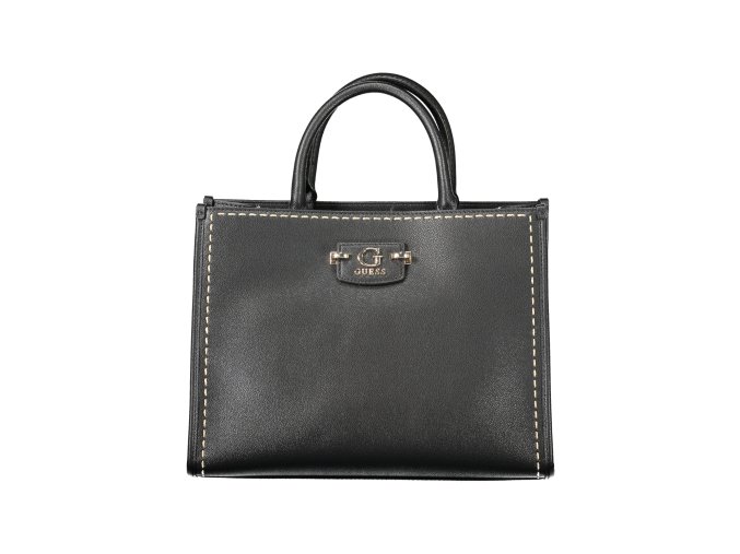 Štýlová Dámska Kabelka GUESS JEANS  32.0X25.0X13.0cm  Čierna (Velkost UNI, Farba Čierna)