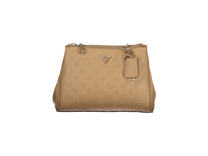 Štýlová Dámska Kabelka GUESS JEANS  33.0X22.0X11.0cm  Bežová (Velkost UNI, Farba Bežová)