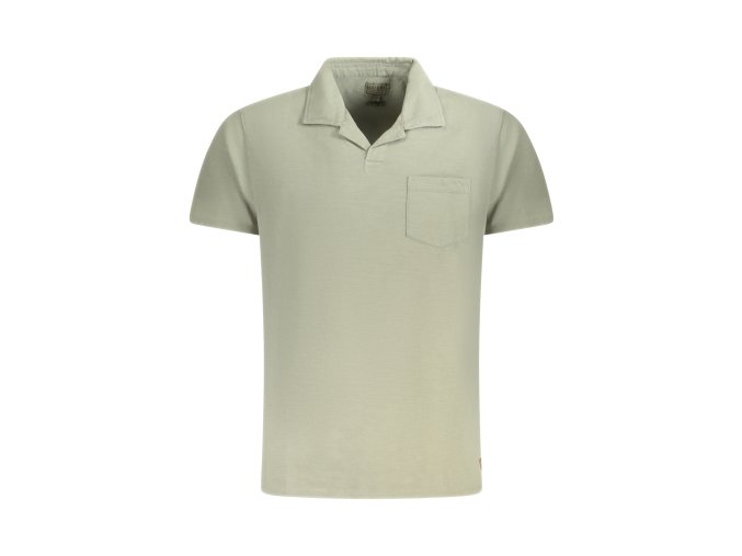 Štýlové Pánske Tričko s krátkym rukávom GUESS JEANS Zelená (Velkost M, Farba Zelená)