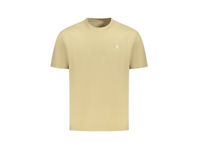 Štýlové Pánske Tričko s krátkym rukávom CALVIN KLEIN Zelená (Velkost XL, Farba Zelená)