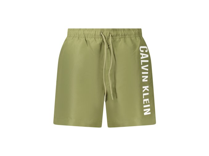 Štýlové Pánske Plavky CALVIN KLEIN Zelená (Velkost XL, Farba Zelená)