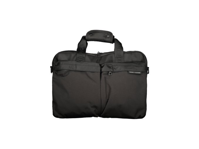 Praktická Pánska Aktovka TOMMY HILFIGER 42.0X30.0X5.0cm
Čierna (Velkost UNI, Farba Čierna)