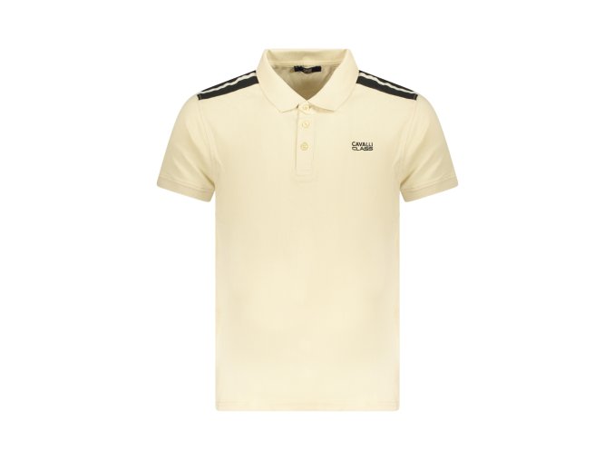 Športová Pánska Polokošeľa CAVALLI CLASS Bežová (Velkost 2XL, Farba Bežová)