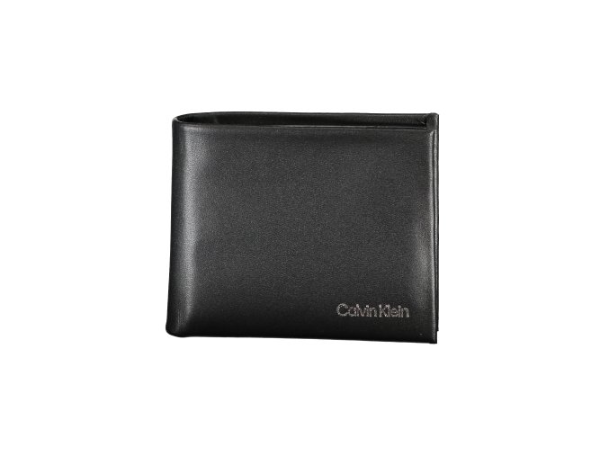 Praktická Pánska Peňaženka CALVIN KLEIN 2.0X9.0X12.0cm Čierna (Velkost UNI, Farba Čierna)