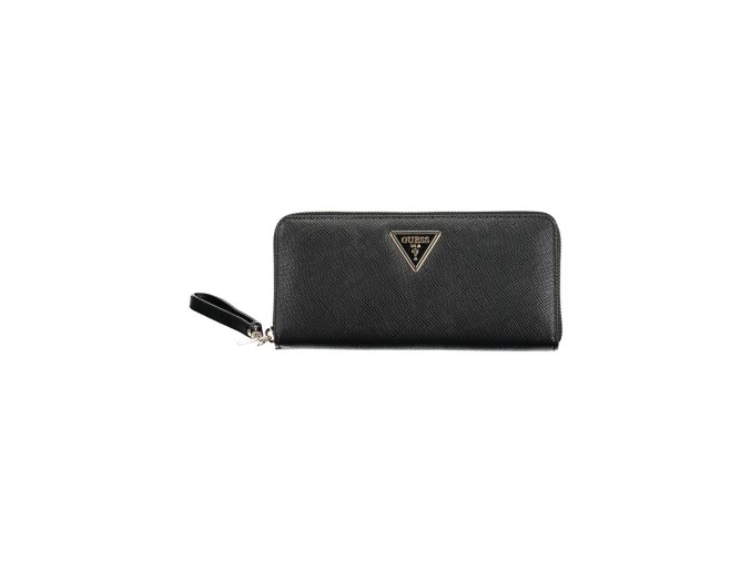 Praktická Dámska Peňaženka GUESS JEANS 3.0X11.0X21.0cm Čierna (Velkost UNI, Farba Čierna)