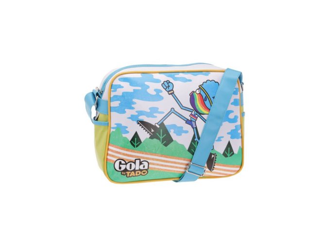 Štýlová Dámska Crossbody Taška GOLA cm Biela (Velkost UNI, Farba Biela)