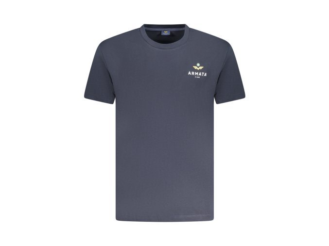 Štýlové Pánske Tričko s krátkym rukávom ARMATA DI MARE Modrá (Velkost 2XL, Farba Modrá)