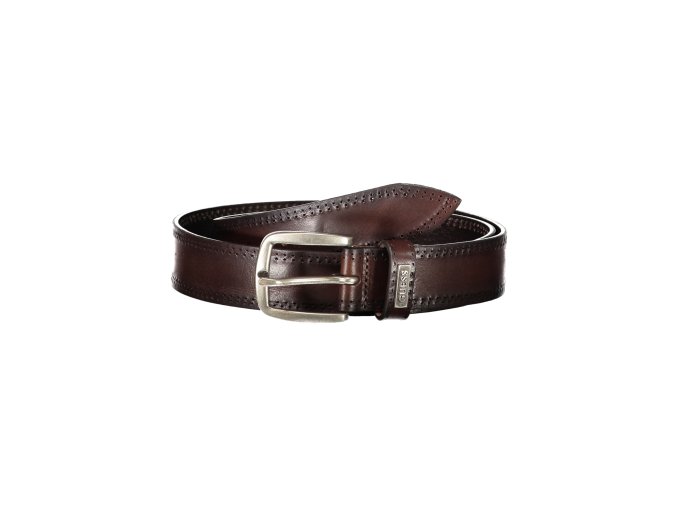 Štýlový Pánsky Opasok GUESS JEANS Hnedá (Velkost S, Farba Hnedá)