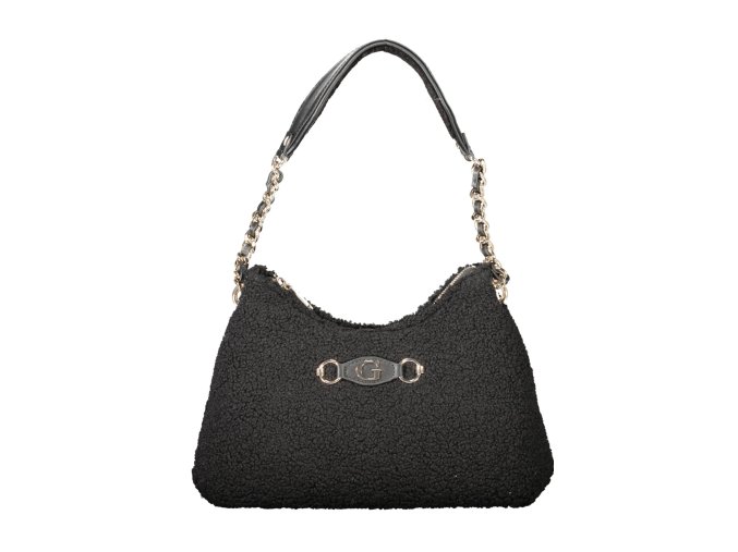 Štýlová Dámska Kabelka GUESS JEANS  30.0X20.0X9.0cm  Čierna (Velkost UNI, Farba Čierna)