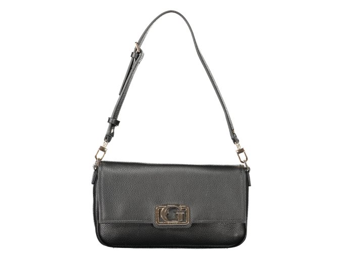 Štýlová Dámska Kabelka GUESS JEANS  27.0X14.0X4.0cm  Čierna (Velkost UNI, Farba Čierna)