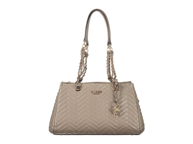 Štýlová Dámska Kabelka GUESS JEANS  34.0X20.0X10.0cm  Hnedá (Velkost UNI, Farba Hnedá)