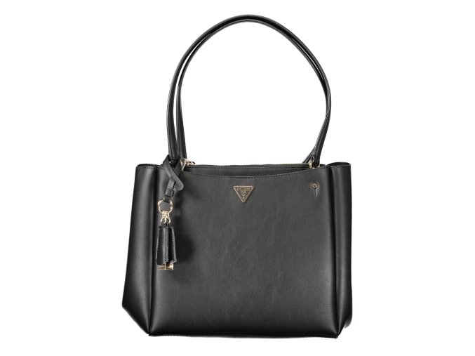 Štýlová Dámska Kabelka GUESS JEANS  30.0X28.0X12.0cm  Čierna (Velkost UNI, Farba Čierna)
