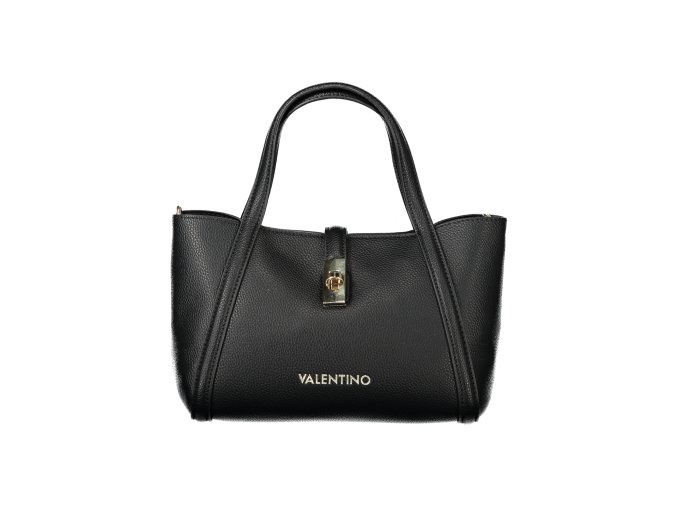 Štýlová Dámska Kabelka VALENTINO BAGS  24.0X18.0X12.0cm  Čierna (Velkost UNI, Farba Čierna)
