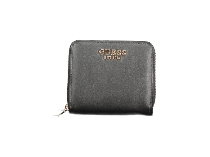 Praktická Dámska Peňaženka GUESS JEANS 12.0X10.0X3.0cm Čierna (Velkost UNI, Farba Čierna)
