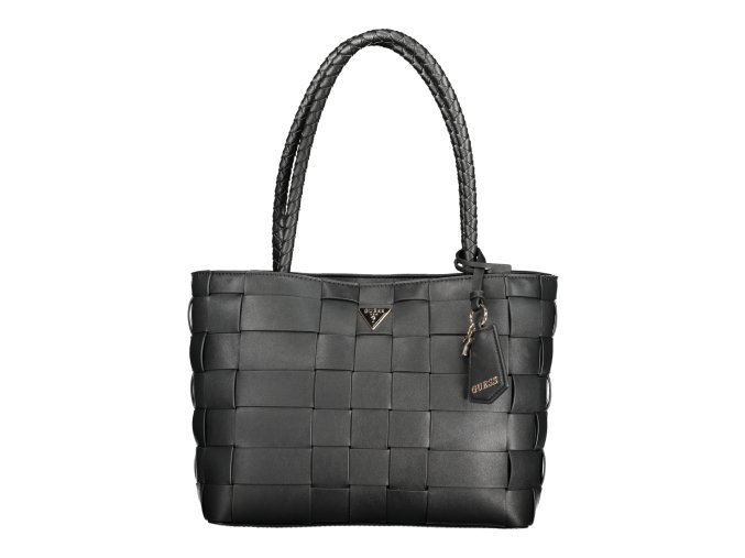 Štýlová Dámska Kabelka GUESS JEANS  32.0X26.0X13.0cm  Čierna (Velkost UNI, Farba Čierna)