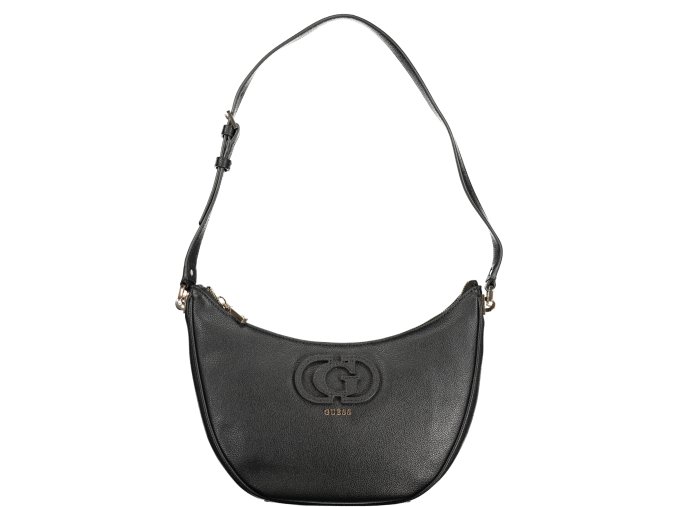 Štýlová Dámska Kabelka GUESS JEANS  30.0X20.0X8.0cm  Čierna (Velkost UNI, Farba Čierna)