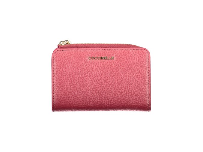 Praktická Dámska Peňaženka COCCINELLE 13.0X8.0X2.0cm Fialová (Velkost UNI, Farba Fialová)