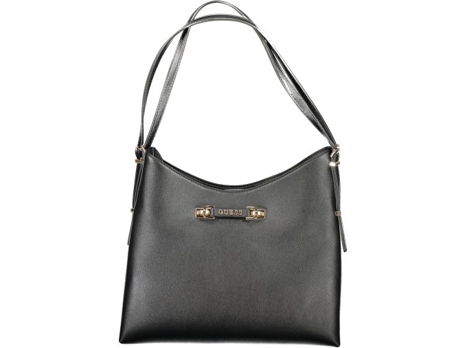 Štýlová Dámska Kabelka GUESS JEANS  33.0X28.0X10.0cm  Čierna (Velkost UNI, Farba Čierna)