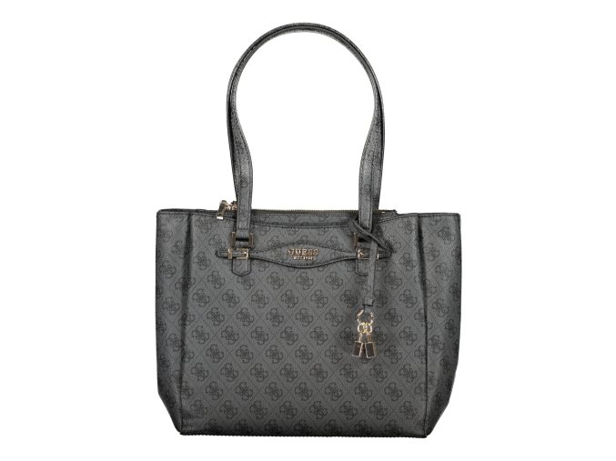 Štýlová Dámska Kabelka GUESS JEANS  30.0X27.0X12.0cm  Čierna (Velkost UNI, Farba Čierna)