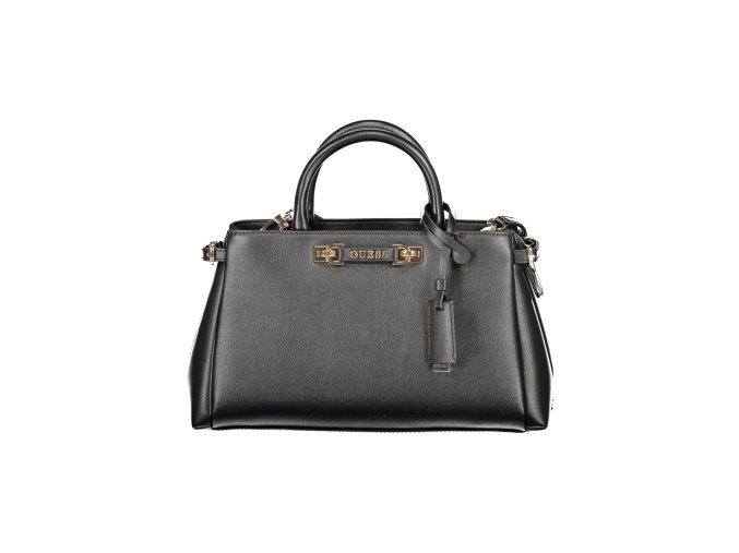 Štýlová Dámska Kabelka GUESS JEANS  34.0X20.0X10.0cm  Čierna (Velkost UNI, Farba Čierna)