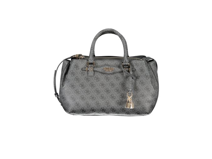 Štýlová Dámska Kabelka GUESS JEANS  31.0X22.0X10.0cm  Čierna (Velkost UNI, Farba Čierna)