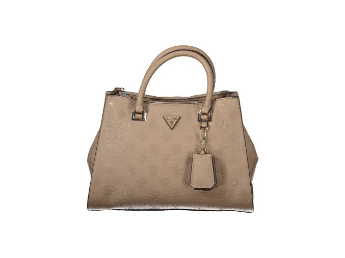 Štýlová Dámska Kabelka GUESS JEANS  33.0X25.0X13.0cm  Hnedá (Velkost UNI, Farba Hnedá)