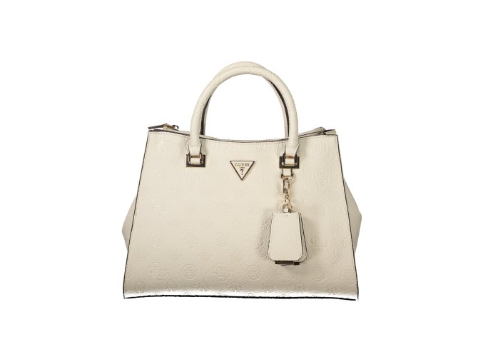Štýlová Dámska Kabelka GUESS JEANS  33.0X25.0X13.0cm  Bežová (Velkost UNI, Farba Bežová)
