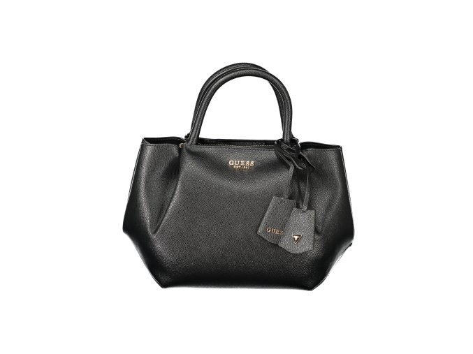 Štýlová Dámska Kabelka GUESS JEANS  26.0X22.0X15.0cm  Čierna (Velkost UNI, Farba Čierna)