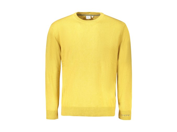 Elegantný Pánsky Pulóver PEPE JEANS Žltá (Velkost 2XL, Farba Žltá)
