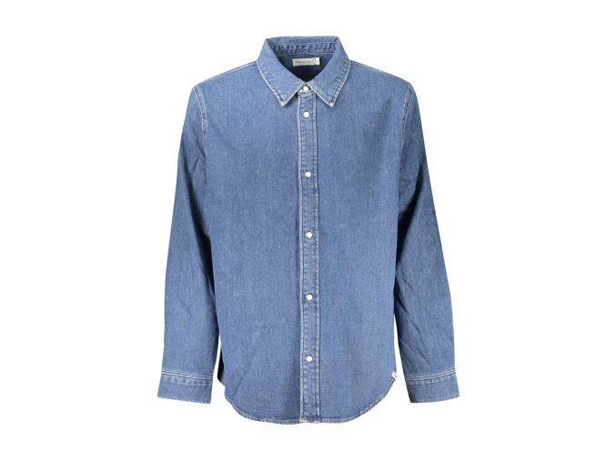 Elegantná Pánska Košeľa CALVIN KLEIN Modrá (Velkost 2XL, Farba Modrá)